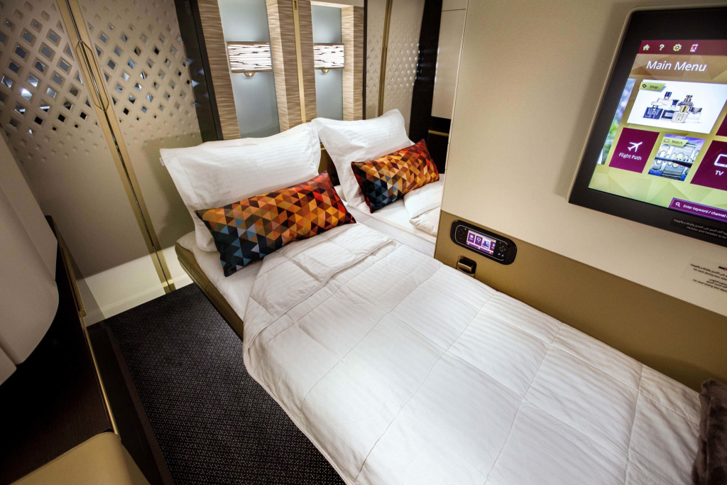 image showcasing the apartments onboard the etihad a380