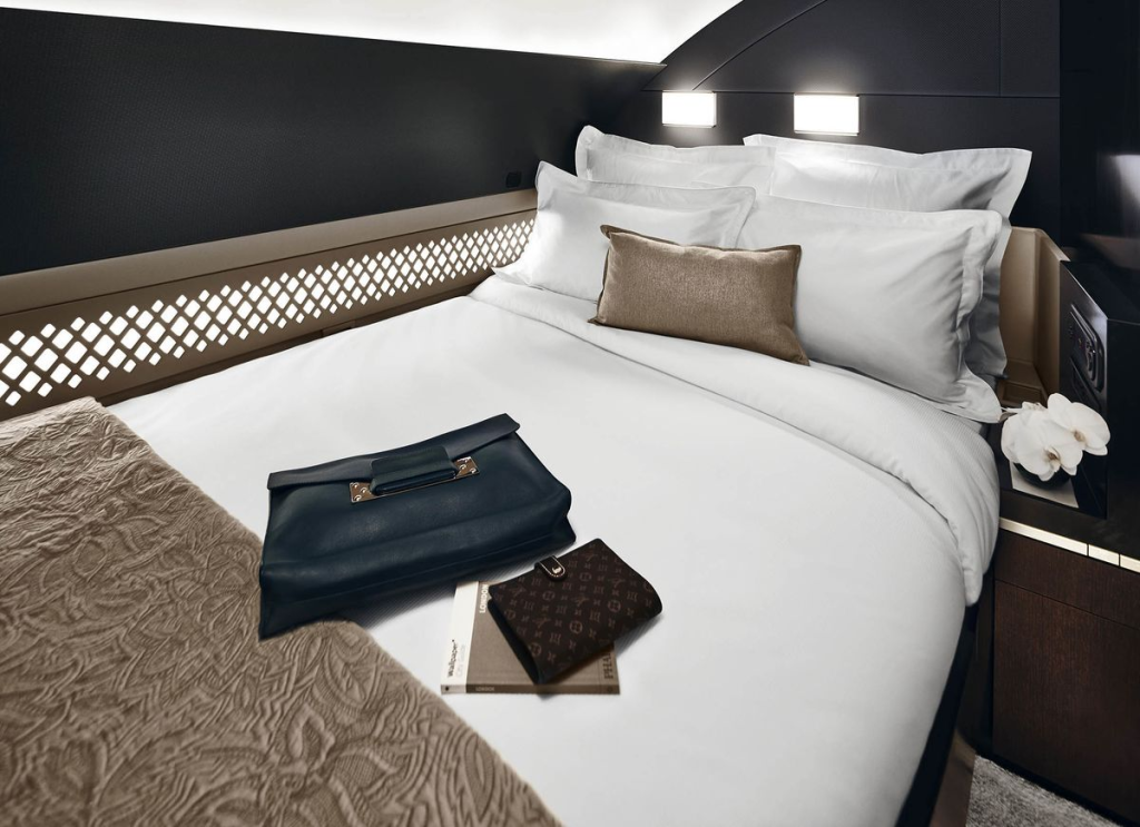 image showcasing the bed on etihad residence