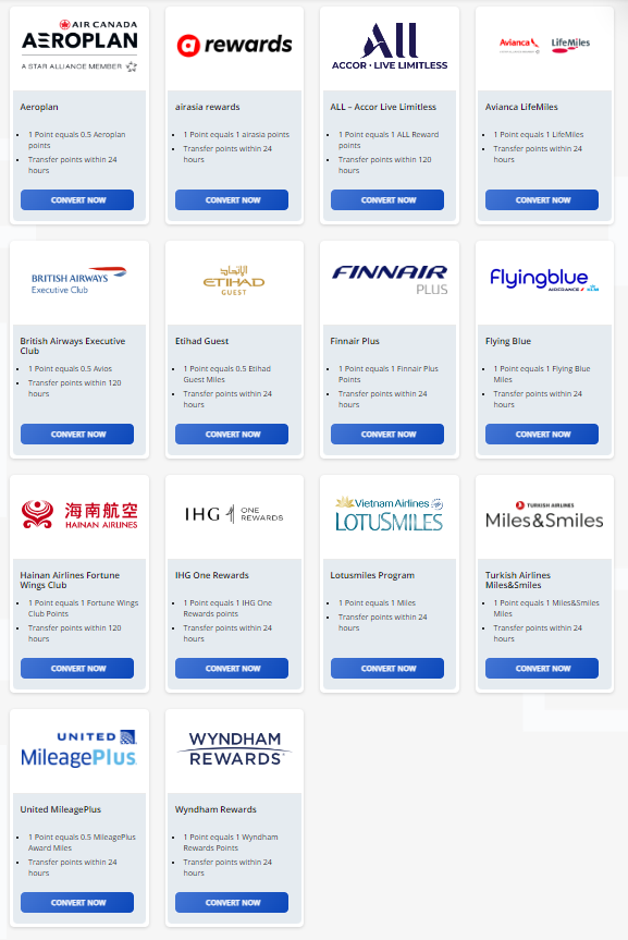 image showing the hdfc transfer partners